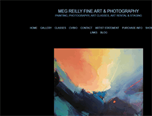 Tablet Screenshot of megreillyart.com